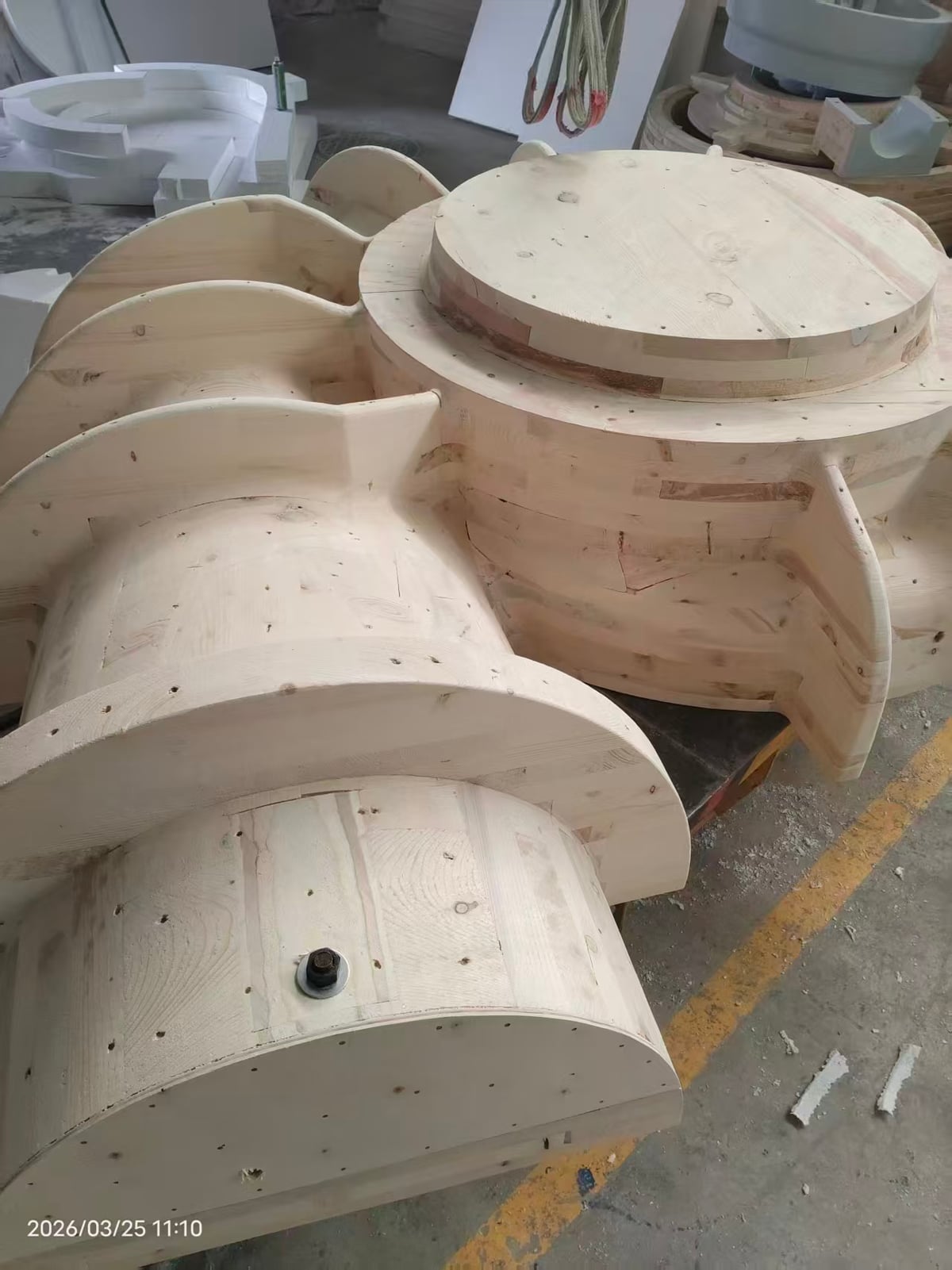 Valve pattern mould